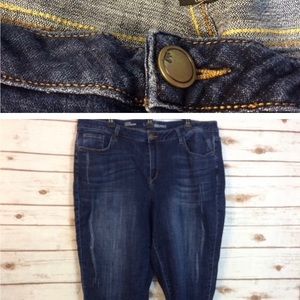 Lane Bryant Low rise boy friend jeans